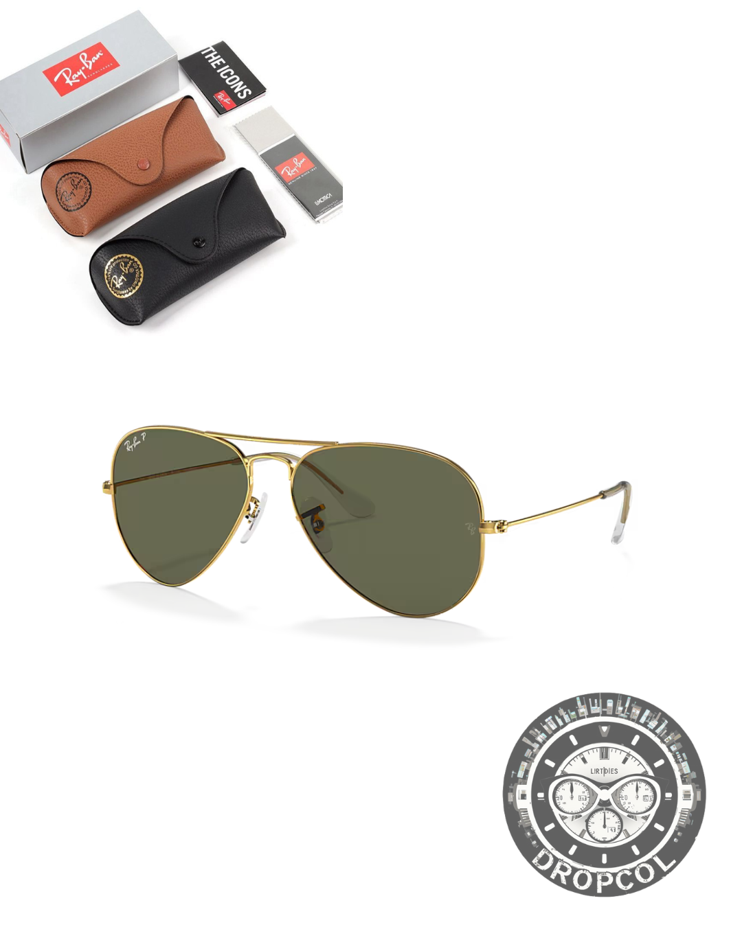 Gafa Rayban Aviator+Estuche Tip Original